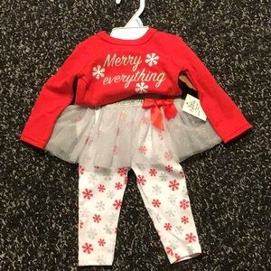 Festive Christmas 2 piece outfit